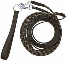 Redini ad anello HKM, marrone, pony