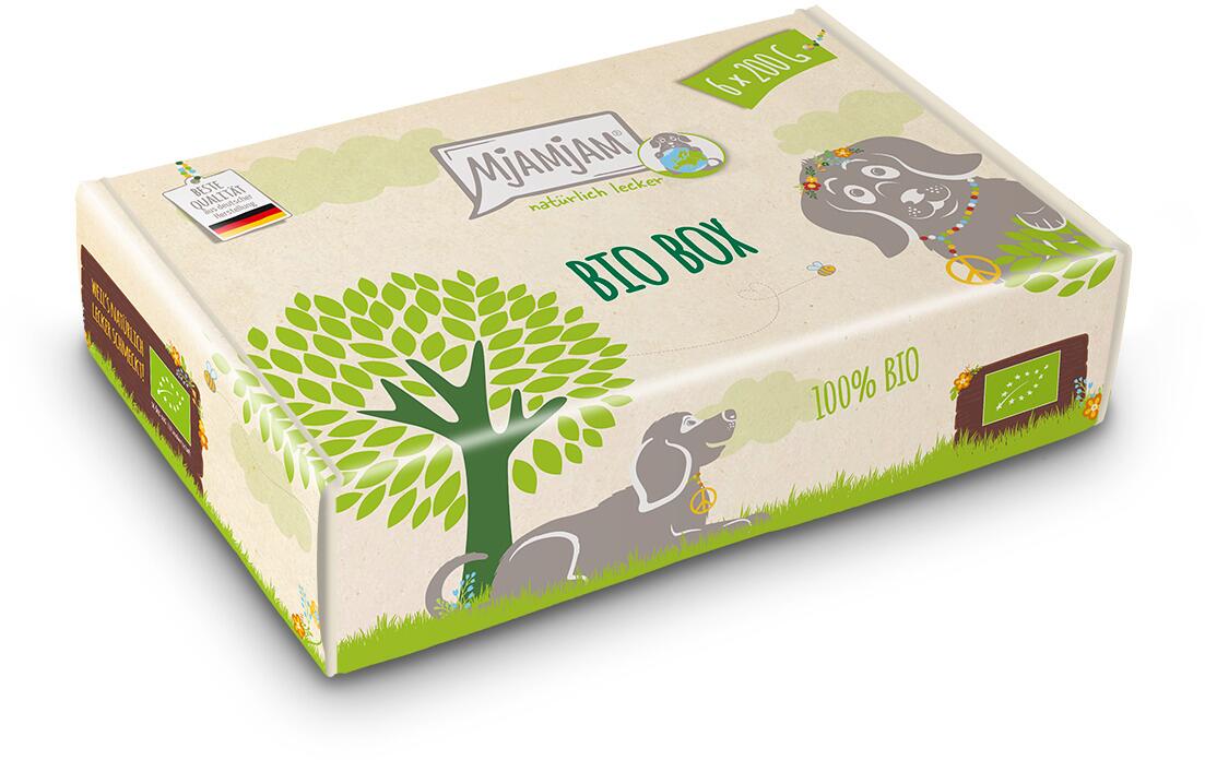 Mjamjam BIO Box Nassfutter, 6x200g