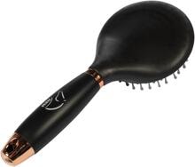 HKM Gel Schweif- und Mähnenbürste, schwarz/rosegold