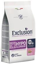 Exclusion Hypoallergenic Puppy Trockenfutter, Schwein & Erbse