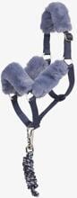 LeMieux Hobby Horse Comfort: cavezza e guinzaglio, blu navy, taglia unica