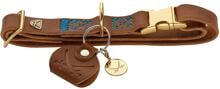 Hunter Sansibar Hundehalsband, cognac, XL