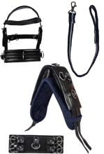 Set da affondo HKM Cuddle Pony, nero