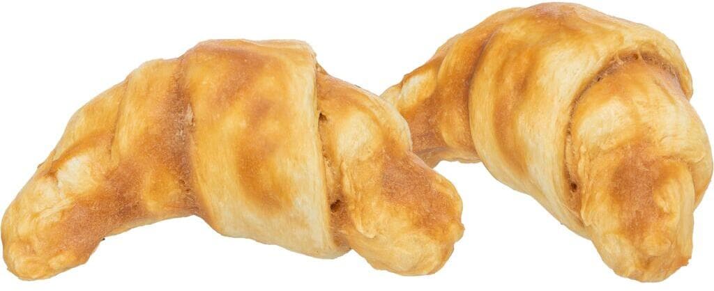 Trixie Denta Fun Croissants aus Kollagen, 8cm, 2 Stück/80g