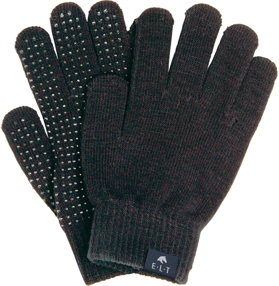ELT Magic Grippy Trend Reithandschuhe, schwarz