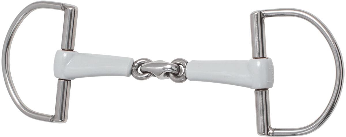 beris D-Ring Gebiss, doppelt gebrochen, 135mm