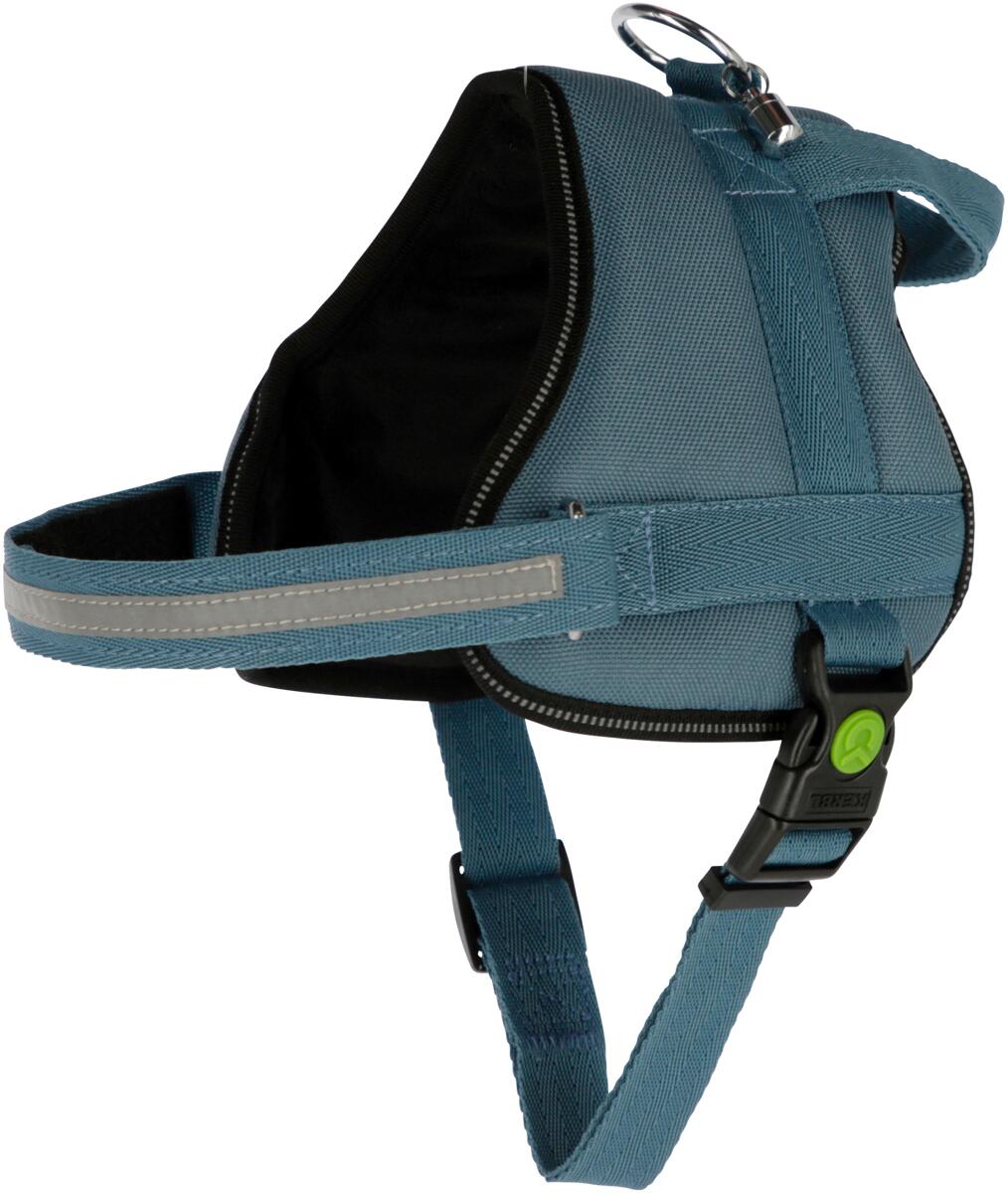 KERBL Pet Maestro 2.0 Hundegeschirr, petrol, 25mm, 64-90cm