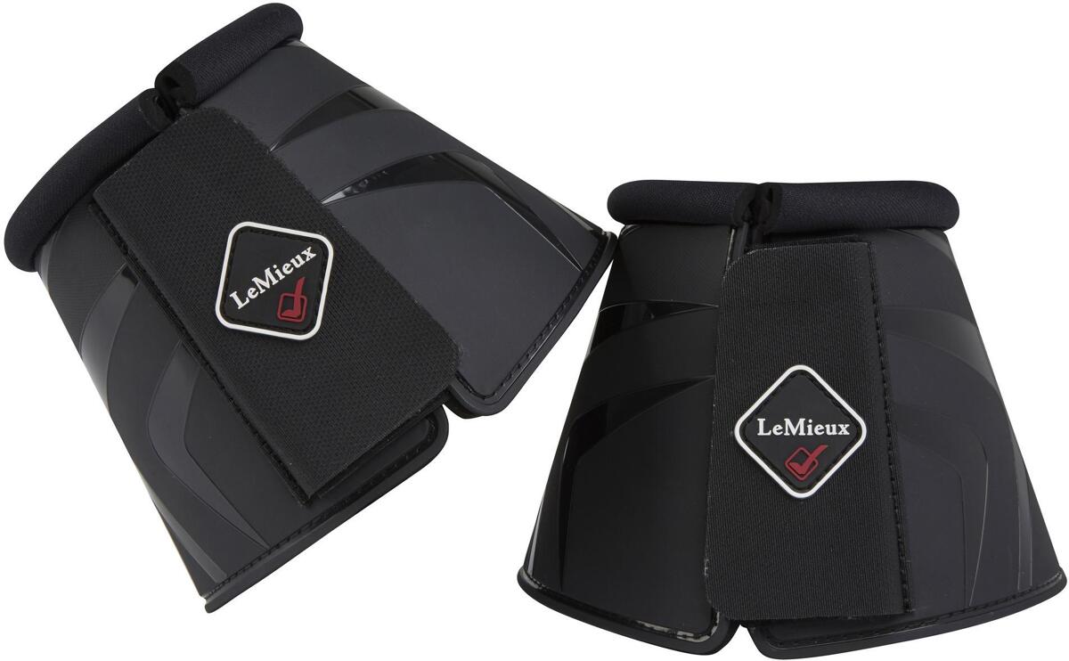 LeMieux ProShell Over Reach Hufglocken, schwarz, XL