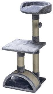 beeztees KRATZBAUM TANICA GRAU 35X35X82