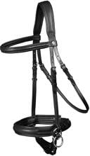 Briglia snaffle Waldhausen X-Line Supersoft, senza morso