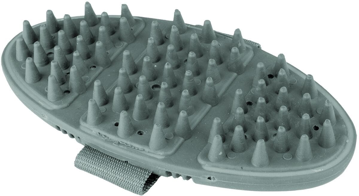 Waldhausen Flex Massage-Striegel, mistel