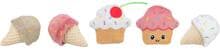 Trixie gelato e cupcake all'erba gatta, peluche, 7 cm