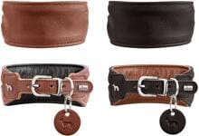 HUNTER Arvika Halsband, ergonomisch, Rindsleder