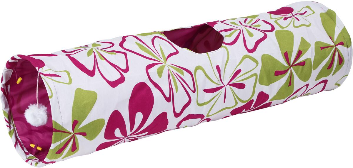 KERBL Pet Flower Katzentunnel, Ø25cmx90cm