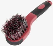LeMieux Eimerbürste, black/red, One Size