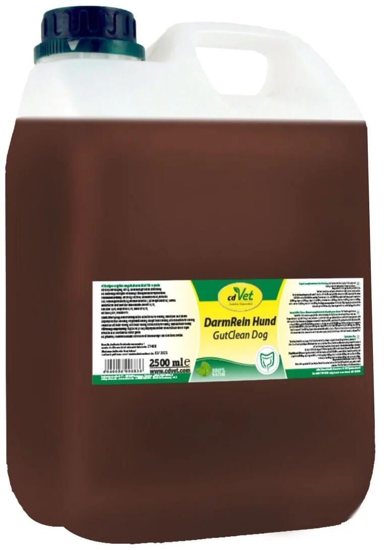 cdVet DarmRein Hund Ergänzungsfutter, 2,5L