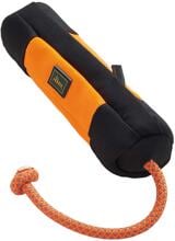 Hunter Trainer Snack Dummy mit Seil | Orange-Schwarz | 20 cm