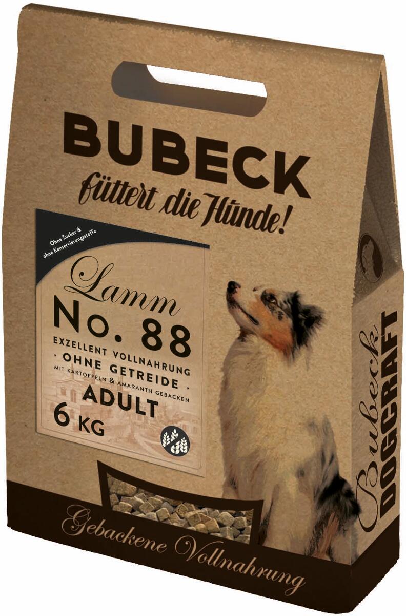 Bubeck Exzellent Nr. 88 Trockenfutter mit Lamm, 6kg