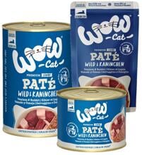 WOW Senior Premium Paté Nassfutter, Wild & Kaninchen