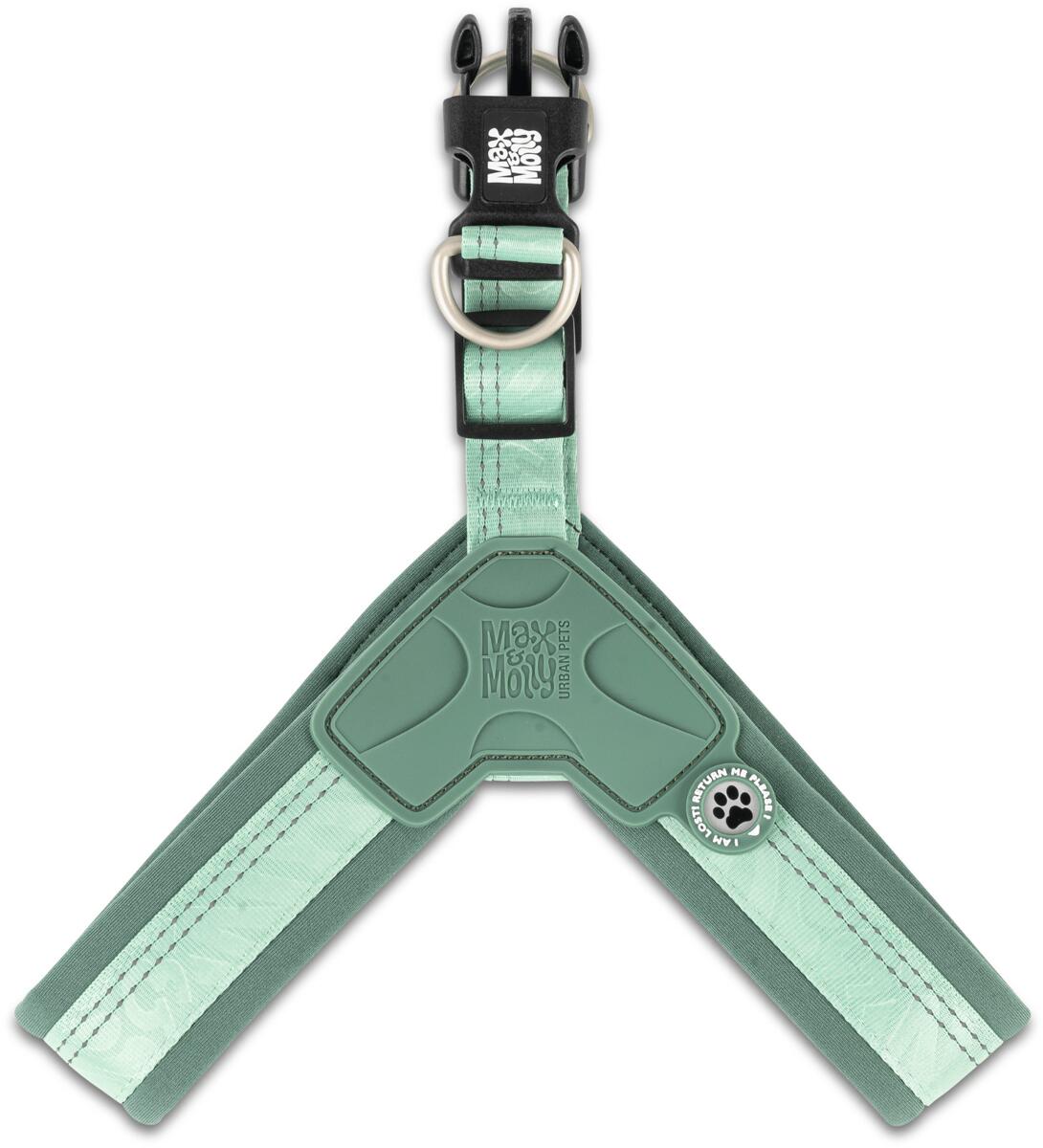 Max & Molly Matrix 2.0 Q-Fit Hundegeschirr, jade, XL