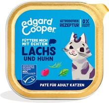 Edgard Cooper Paté Nassfutter, 16x85g, Lachs & Huhn