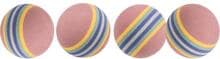 Palline Trixie Rainbow, schiuma, ø4cm, 4 pezzi