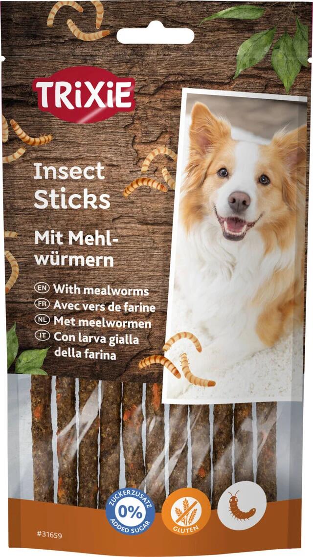 Trixie Insect Sticks mit Mehlwürmern, 80g PetPoint Charly