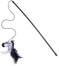 beeztees KATZENANGEL DSCHUNGEL ZEBRA TUBE 50