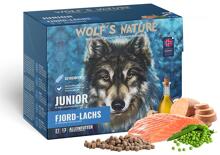 Wolf's Nature Junior Master Premium | mit Lachs | getreidefreies Hundefutter