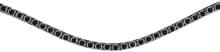 HKM Precious Browband, black, warmblood