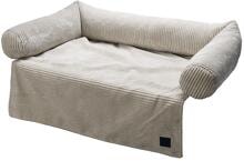 Designed by Lotte Cuscino per divano a coste, grigio chiaro, 90x55cm