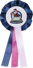 HKM Funny Horses fiocco da esposizione, blu scuro