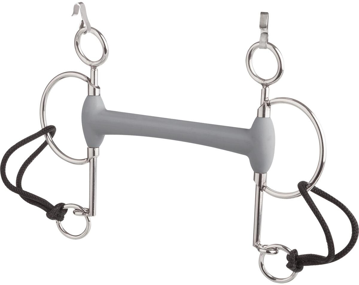 beris Pelhamgebiss mit Olivenkopfstange, lang, 140mm, soft