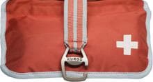 Kit di pronto soccorso Kurgo per cani, 50 pezzi, rosso