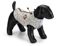 beeztees Celia Hundepullover, hellgrau, 36cm