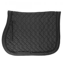 Sella USG in cotone con trapuntatura, navy, DR, pony