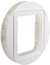 Trixie SureFlap mounting adapter for free-range door #38550, ø38cm, white