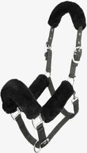LeMieux Comfort Halter, grey/black, X-Full
