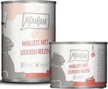 Mjamjam Katzenfutter mit Herzen