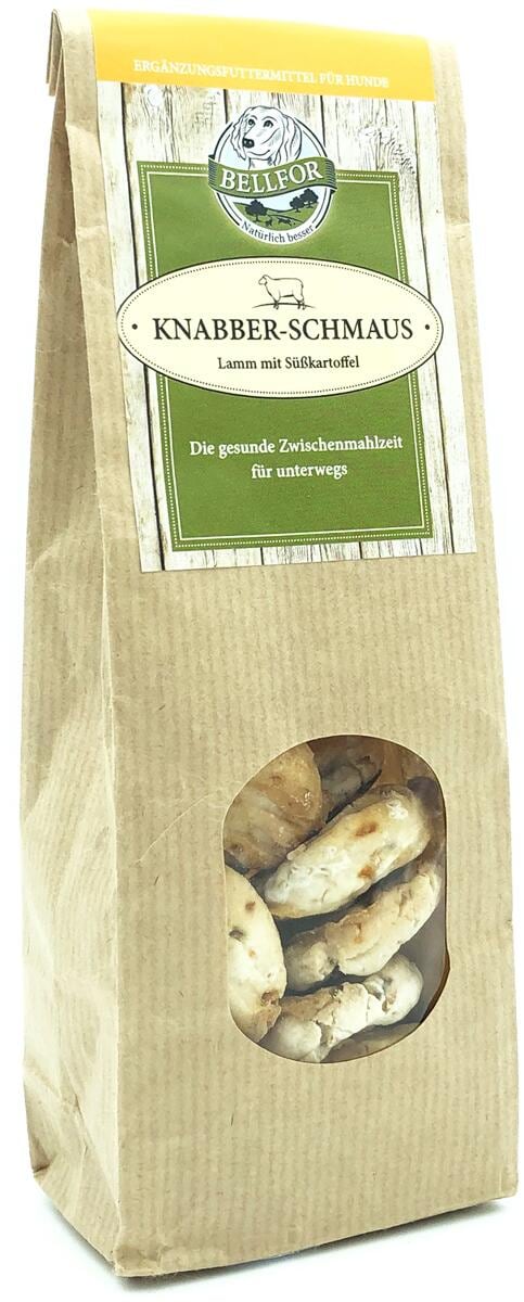 Bellfor Knabber-Schmaus Hundekekse mit Lamm, 100g