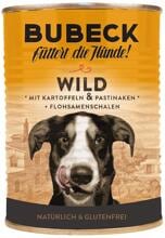 Bubeck Nassfutter mit Wild, Kartoffeln, Pastinaken & Flohsamenschalen