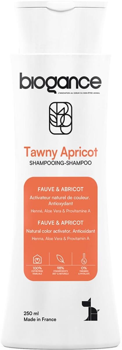 Biogance Tawny Apricot Hundeshampoo, 250ml