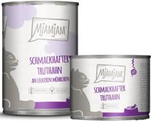 Cibo per gatti Mjamjam con tacchino e carote