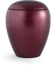 Urna per animali in ceramica Völsing, color rosso vino madreperla, 2,8 L