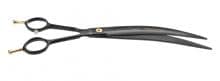 Revolution Black Titanium Hundeschere 25 cm gebogen