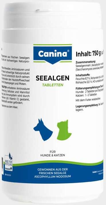 Canina Seealgenmehl Tabletten, 750g