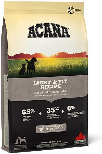 Acana Dog Light & Fit Trockenfutter, 11,4kg