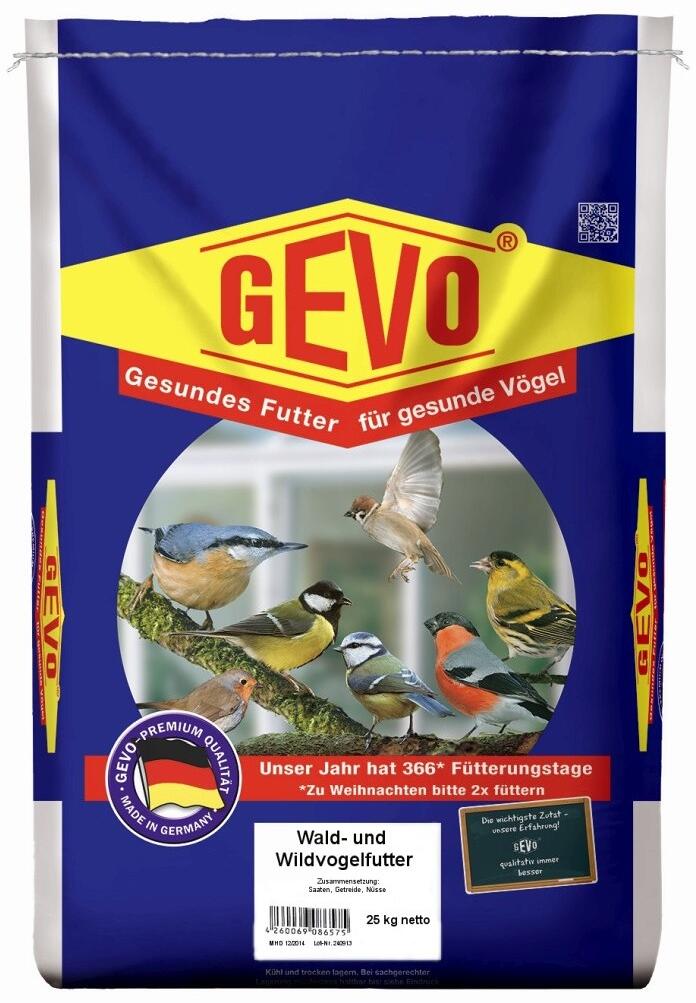 GEVO Wald- und Wildvogelfutter, 25kg