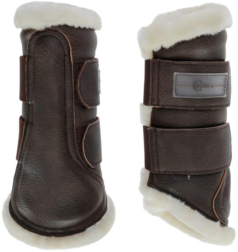 Covalliero Pelisa Softgamaschen, dark brown, Cob