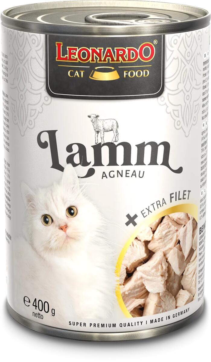 Leonardo Nassfutter mit Lamm, 6x400g